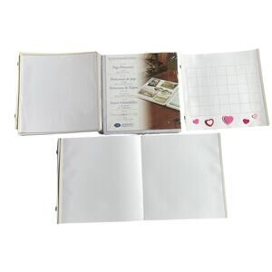 Creative Memories 12x12 Scrapbook Pages, Protectors Calendar Folder Lot of 47